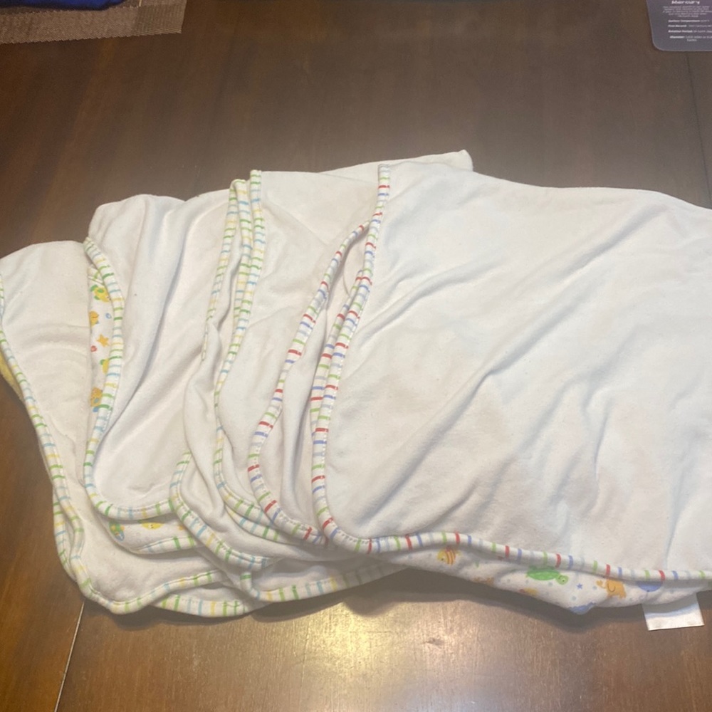 Baby towels with hoodie / bundle of 4